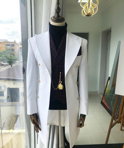 A Reloaded “Battle Of Stalingrad” White Trench Coat