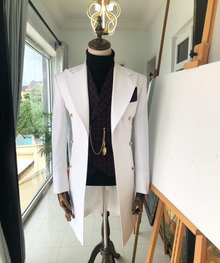 A Reloaded “Battle Of Stalingrad” White Trench Coat