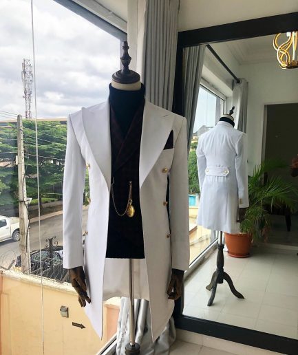 A Reloaded “Battle Of Stalingrad” White Trench Coat