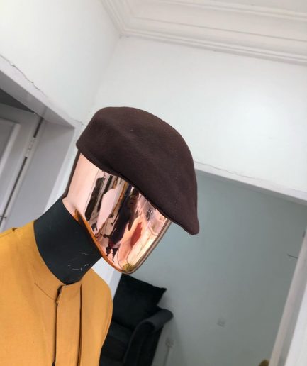 A brown Kangol Mens Fashion Hats