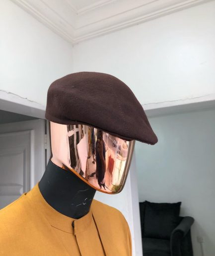 A brown Kangol Mens Fashion Hats