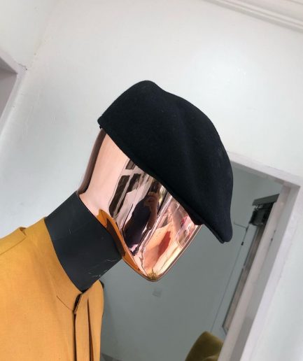 A Charcoal Black Kangol Men Fashion Hats