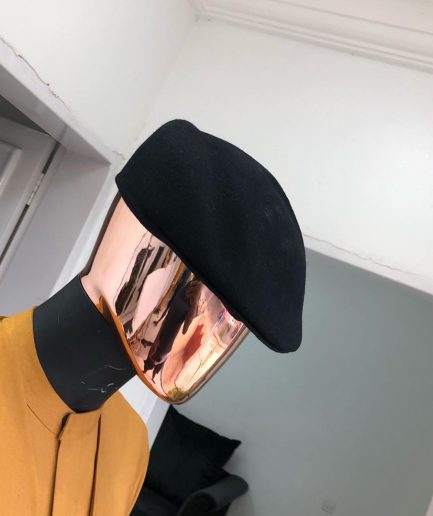 A Charcoal Black Kangol Men Fashion Hats