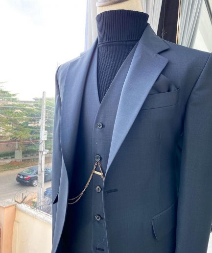 An Irish Grey Notch business Suit