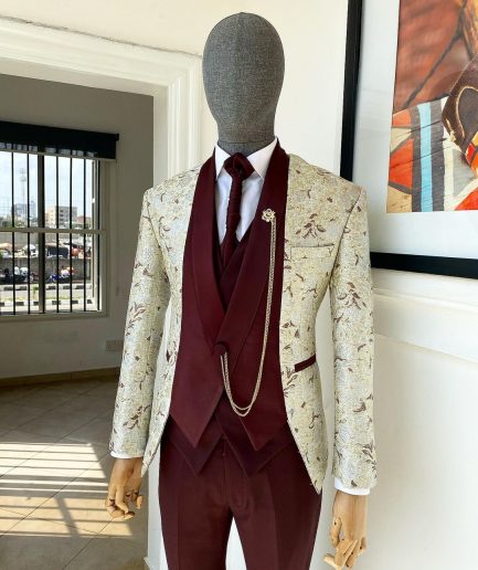 A Reloaded “Lugard” Jacquard Tuxedo Suit