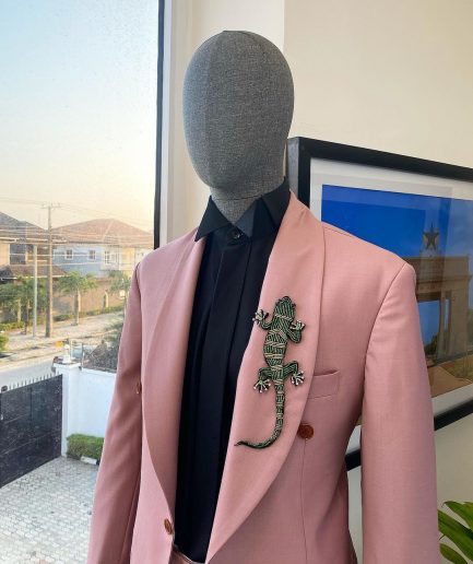 A Shade of Mauve, Single Breasted Shawl Lapel Suit