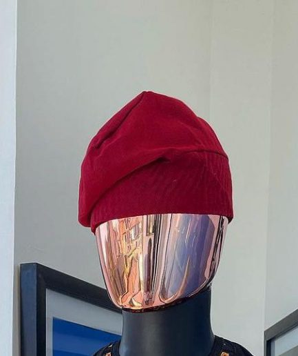 Red Hand-Picked Tomato Red Yoruba Hat