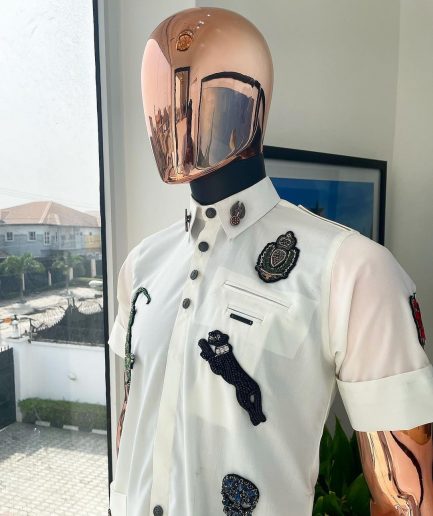 The reloaded vintage ivory “Havana” French safari shirt
