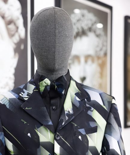 A “redeemer” 3d printed short sleeve safari suit