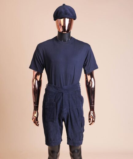 A Navy Blue Corduroy Jacket