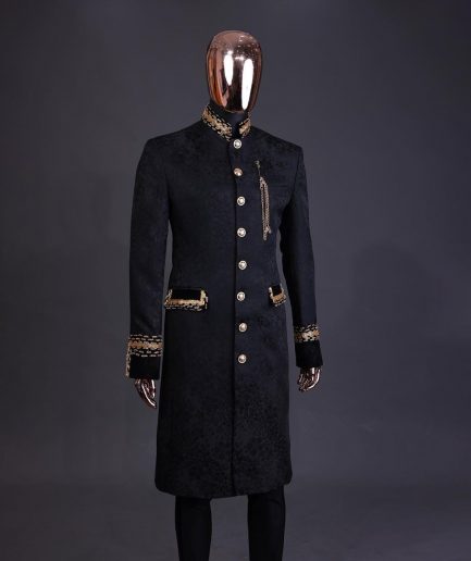 The “Prince of Persia” black ceremonial trench suit