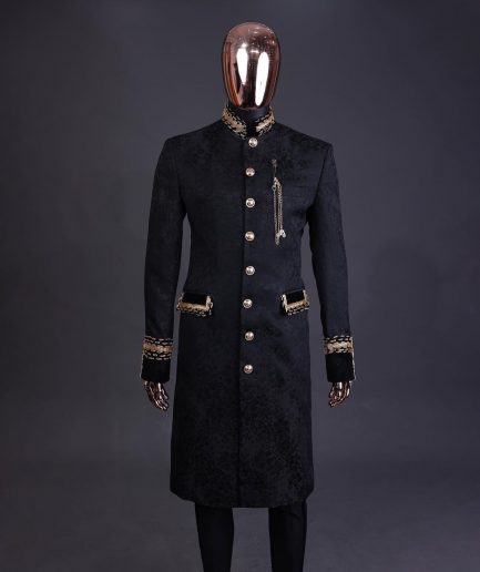 The “Prince of Persia” black ceremonial trench suit