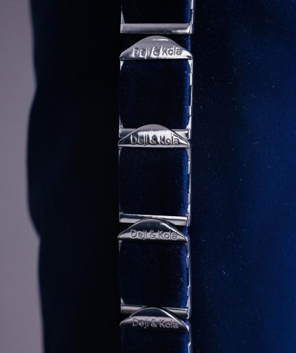 A Midnight Blue, soaked velvet fabric, knitted, wide peak lapel tuxedo suit