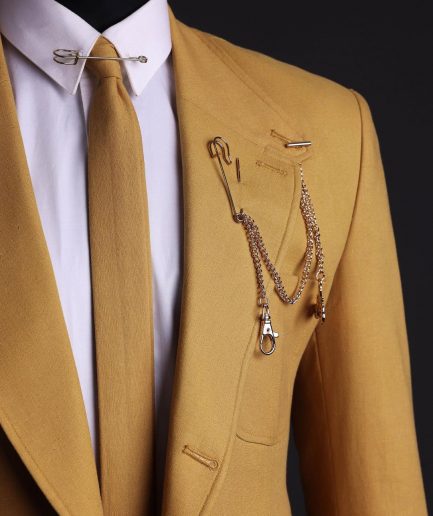 A Mustard Yellow Linen Jacket