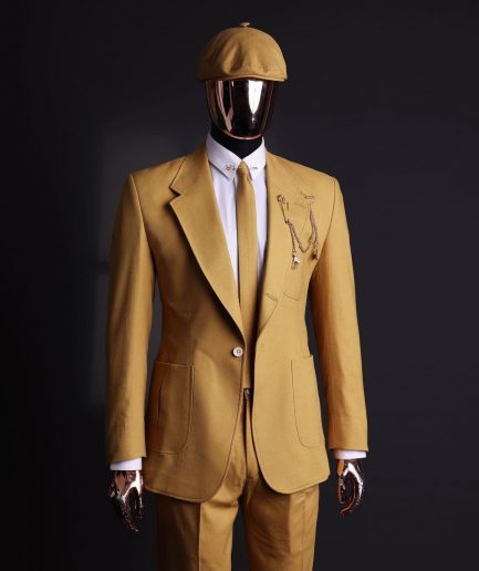 A Mustard Yellow Linen Jacket