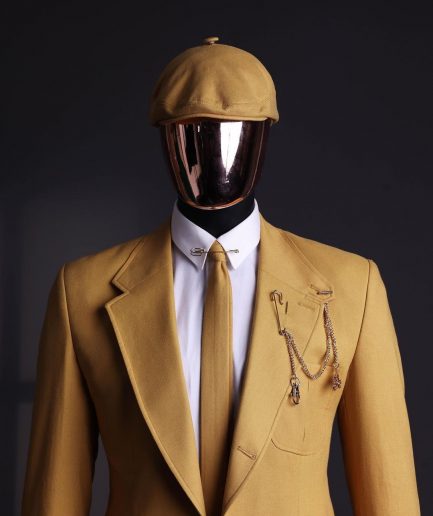 A Mustard Yellow Linen Jacket