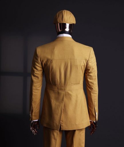 A Mustard Yellow Linen Jacket