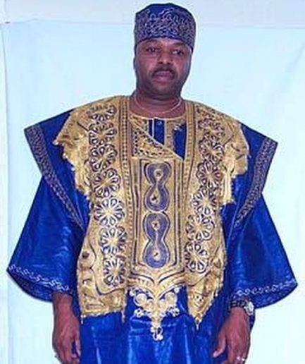 A Navy Blue, Arewa Embroidery, Malian Embroidery Details, Traditional Agbada