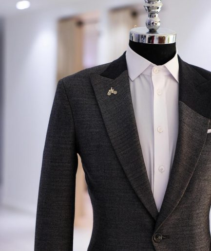 The Crosscut Grey Suit.