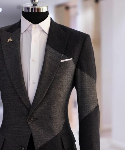 The Crosscut Grey Suit.