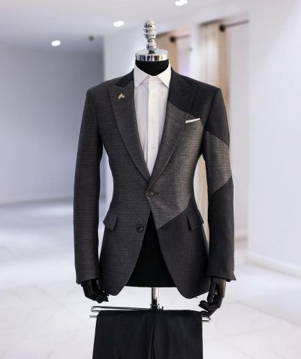 The Crosscut Grey Suit.