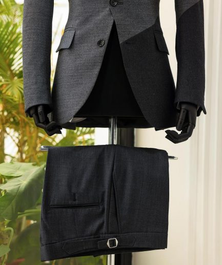 The Crosscut Grey Suit.