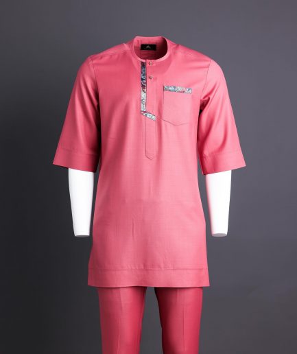 A Rogue Pink, Paisley Mix Kaftan.