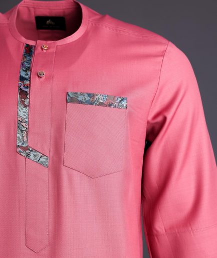 A Rogue Pink, Paisley Mix Kaftan.