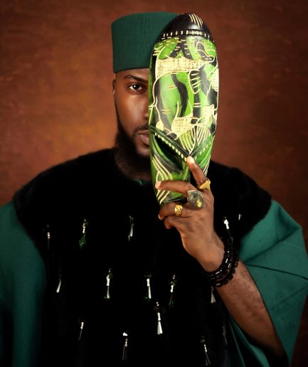 The “Regalia”Agbada.
