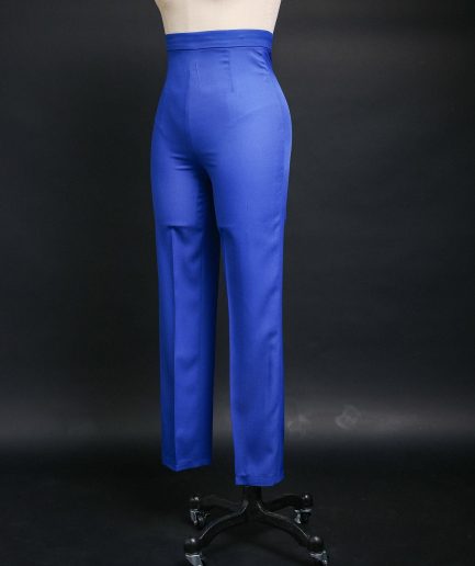 A Cobalt Blue, Shawl Lapel Suit.