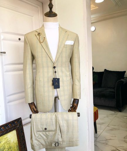 An Ivory White “No Longer At Ease” Suit