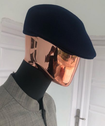 A Navy Blue Kangol Mens Fashion Hat