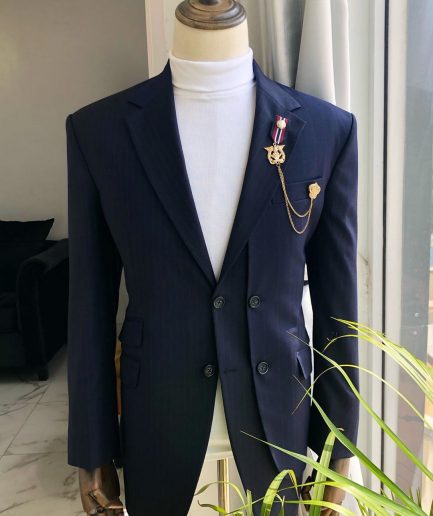 A Navy blue Reloaded "Catch Me If You Can" Business Suit