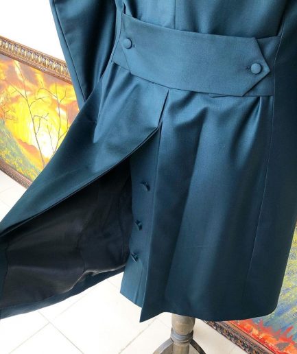 An Emerald Green “Battle Of Stalingrad” Trench Corporate Peak Lapel Suit