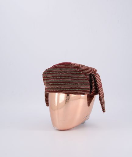 A Deep Burgundy Traditional Hat