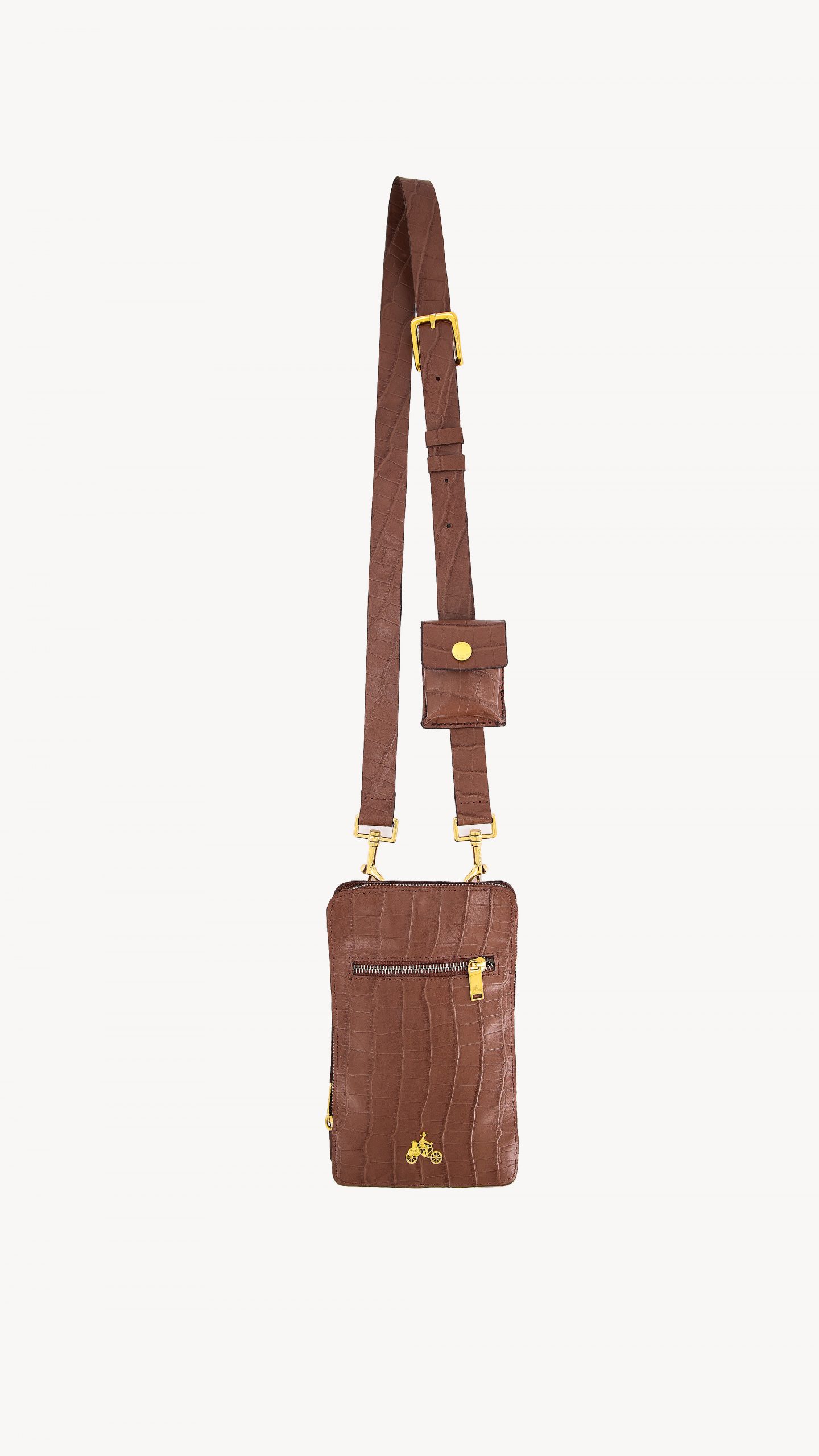 Buy Brown Leather Crossbag – The DKCB 03 | Deji & Kola