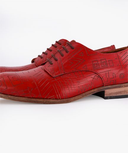 DKDB 02 - Derby Shoe (Red)