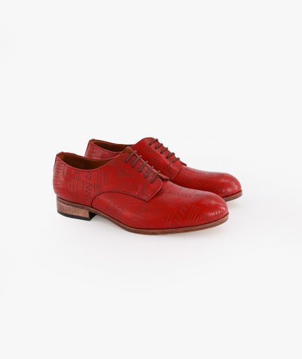 DKDB 02 - Derby Shoe (Red)