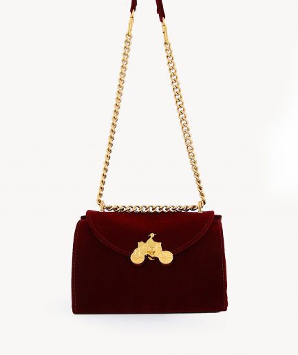 DKSB - 01 Bag (Burgundy Velvet)