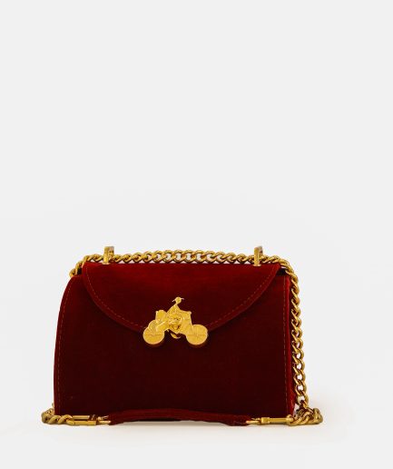 DKSB - 01 Bag (Burgundy Velvet)