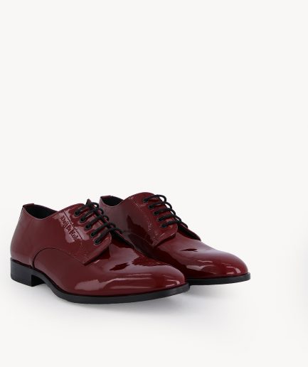 DKDB 05 - Derby Shoe (Glossy Burgundy)