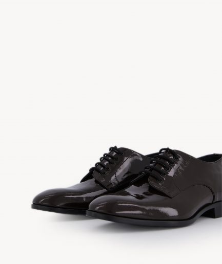 DKDB 05 - Derby Shoe (Glossy Brown)