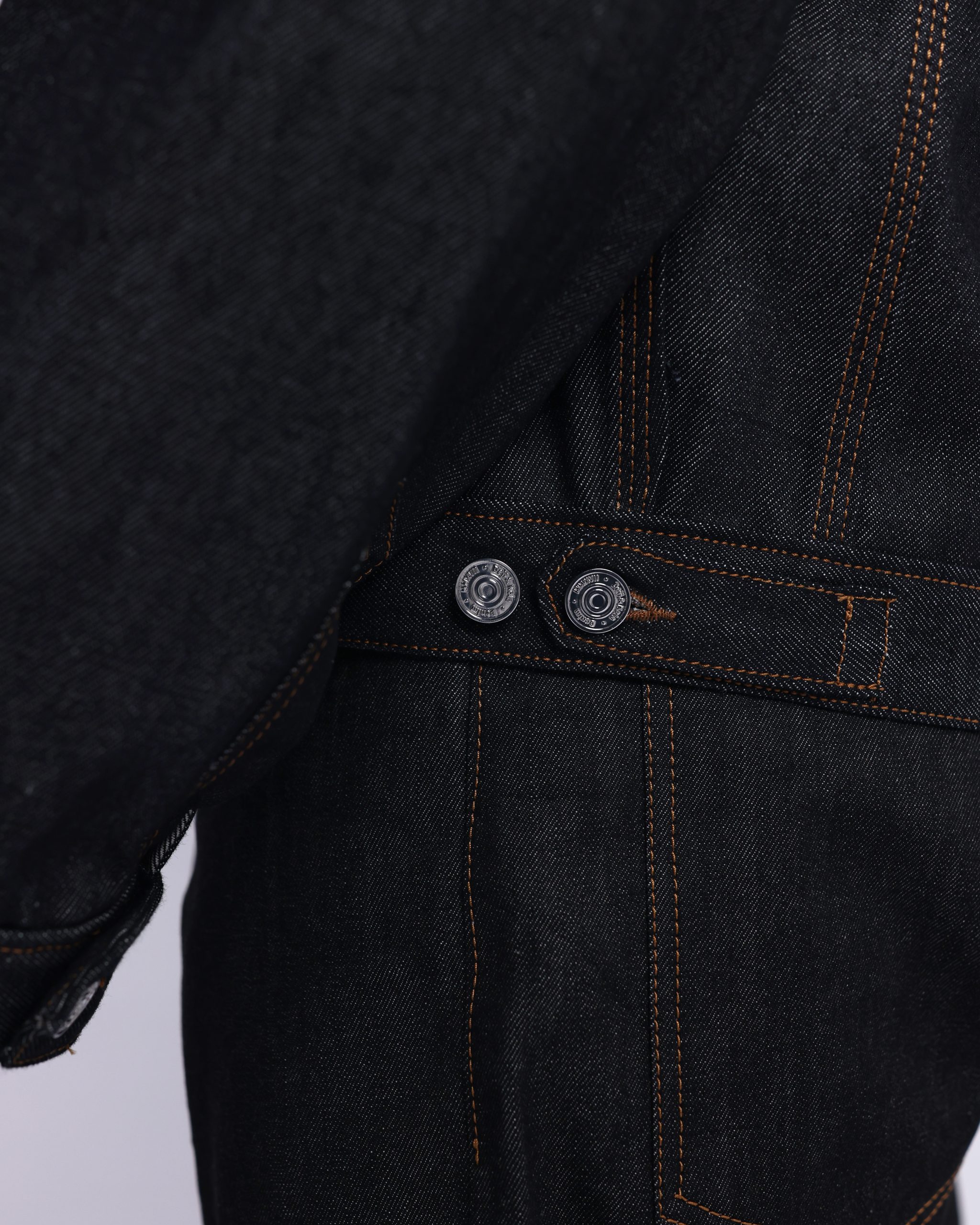 Shop Black Denim Jacket – DKJKT 02 | Deji&Kola