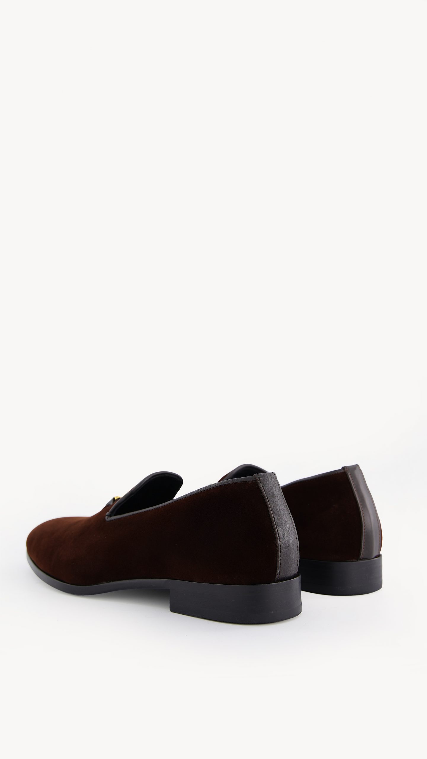 Buy Burgundy Velvet Shoe - DKLF 16 | Deji and Kola