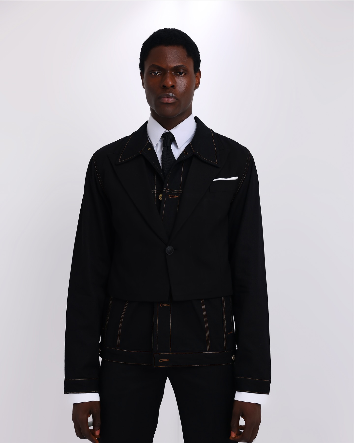 Shop Brown Leather Biker Jacket – UC3-LK 2| Deji&Kola