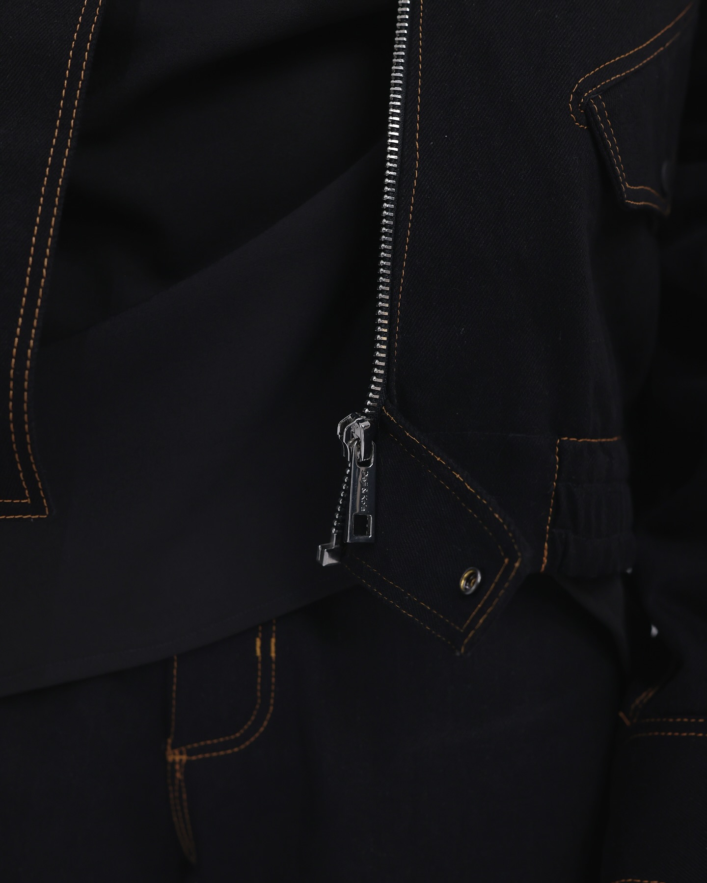 Shop Charcoal Black Denim Jacket – The UC3 - LK 6| Deji&Kola