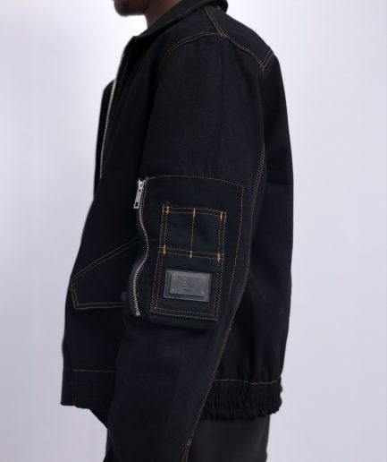 The UC3 - LK 6 - Denim Bomber Jacket