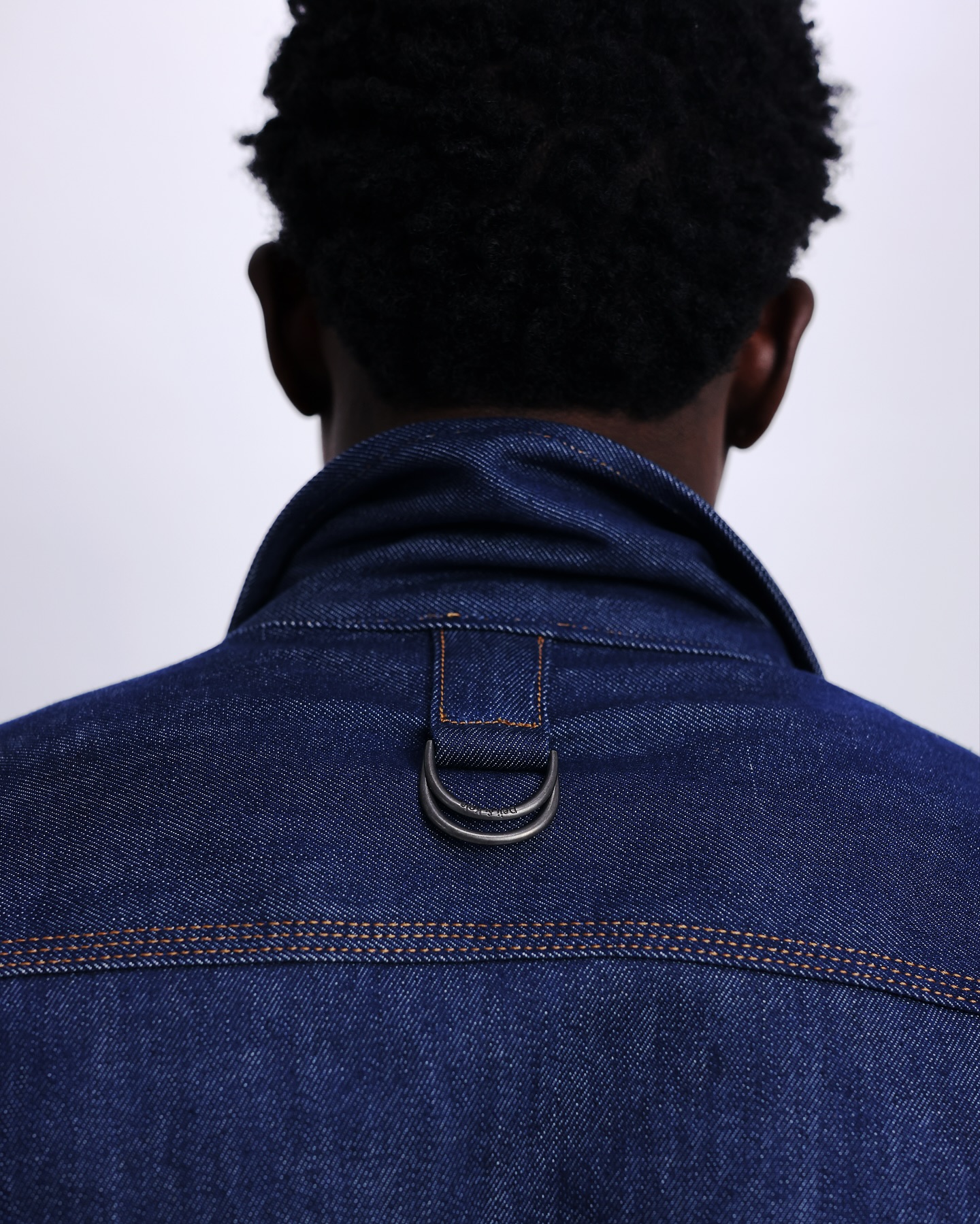Shop Navy Blue Denim Jacket – The UC3 - LK 14 | Deji&Kola