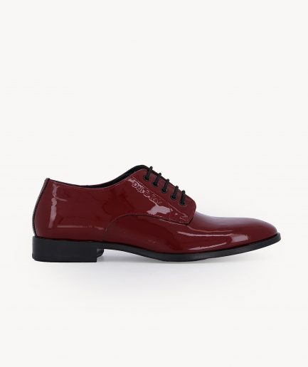 DKDB 05 - Derby Shoe (Glossy Burgundy)
