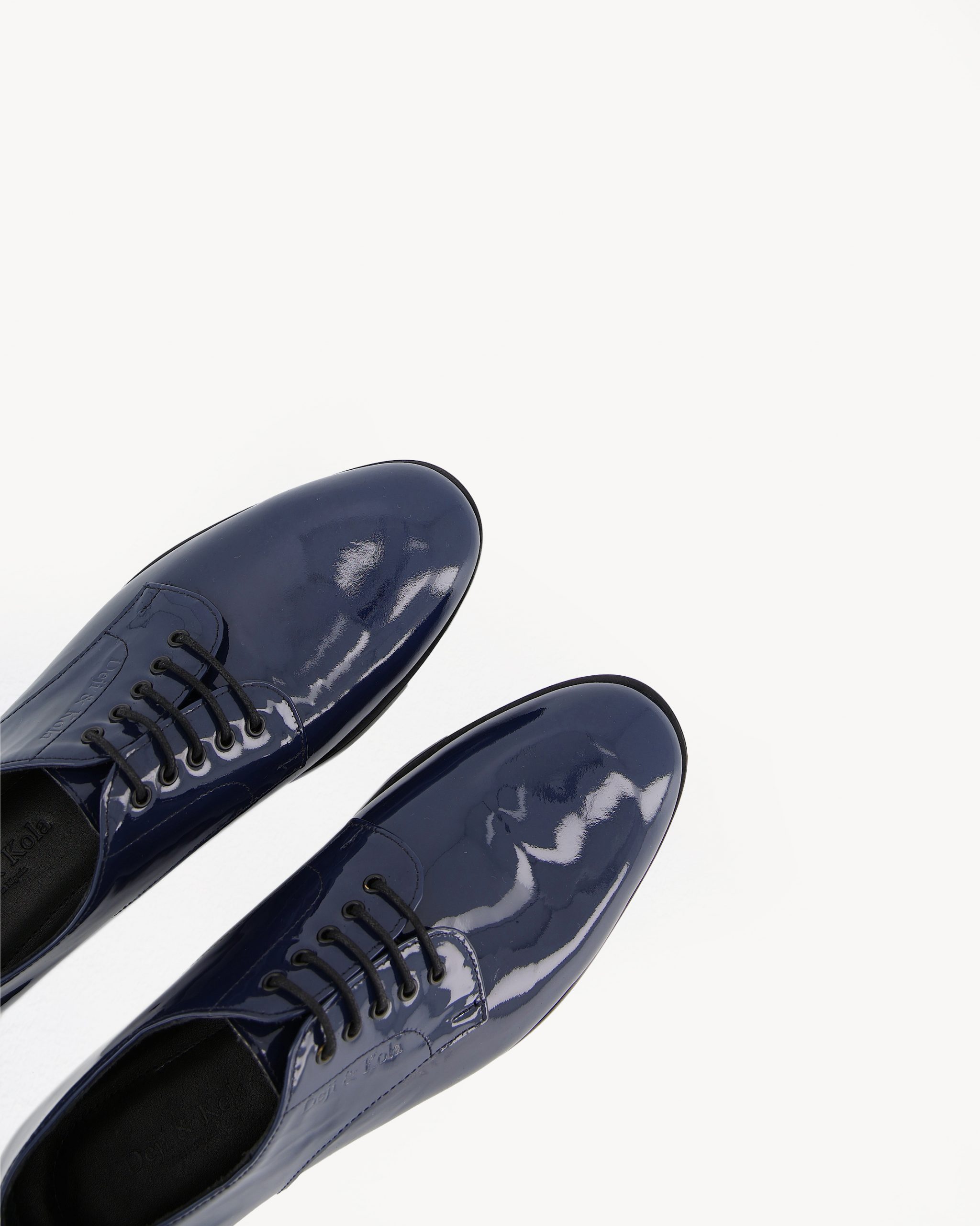 Shop Men’s Navy blue Derby Shoes – Lace Up Shoe | Deji & Kola